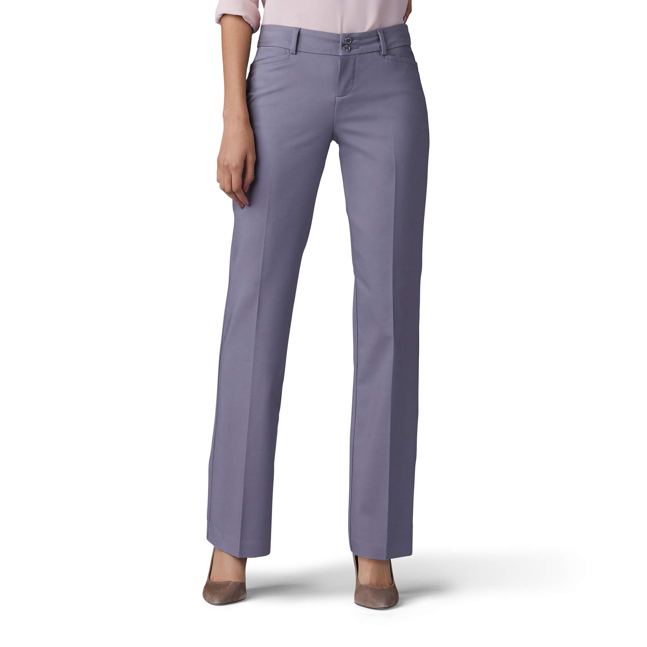 LeeWomen's Secretly Shapes Regular Fit Straight Leg Pant