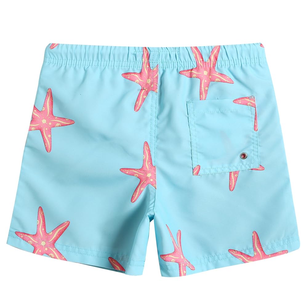 MaaMgic Bañador Niño Ropa de Baño para Niño Secado rápido Interior de Malla Short de Natación Estampado — view 2