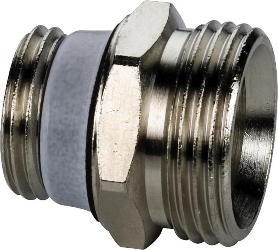 Nipple - Raccordo filettato 1/2" x 3/4" lucido