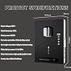 Wall Mounted Water Cooler,30L/H Wall-Mounted Mains Fed Unit Water Dispenser, With Electronic Child Lock,0.1-0.4MPa Water Inlet, Hot & Cold, for Office, Hotel, Canteens,School
