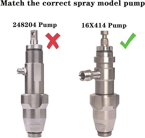 Miniatura 3 de GDHXW Varilla de pistón para bomba sin aire 16X414, compatible con Graco 695 PC Pro 795 PC Pro pulverizador