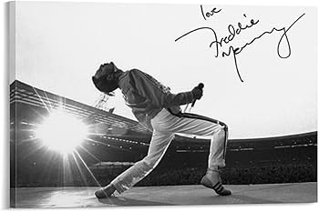 1993年 FREDIES サイン入り　絵画 Amazon.co.jp: フレディ・マーキュリー 直筆サイン入り ポスター