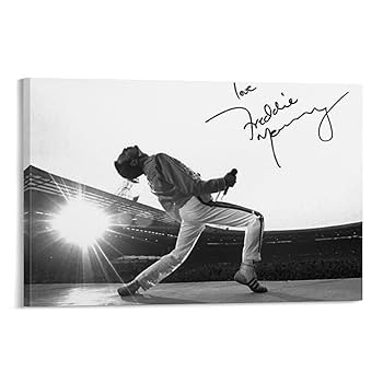 Amazon.co.jp: フレディ・マーキュリー 直筆サイン入り ポスター