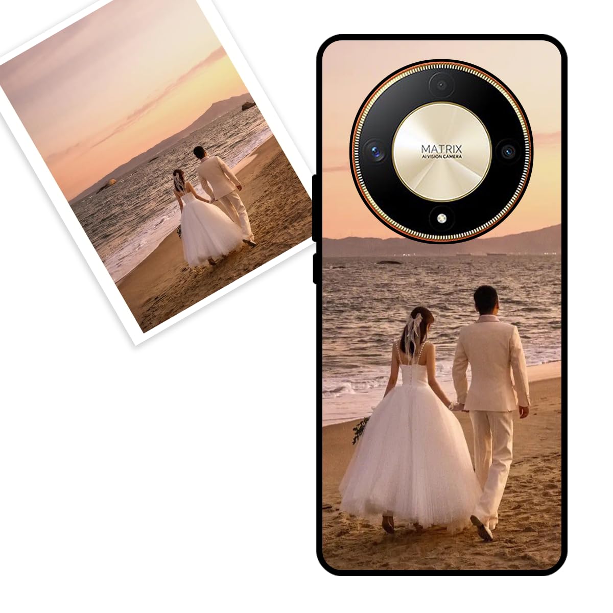 Vansdon Cover Copatibile con Honor agic 6 Lite 5G, Goa Gel di