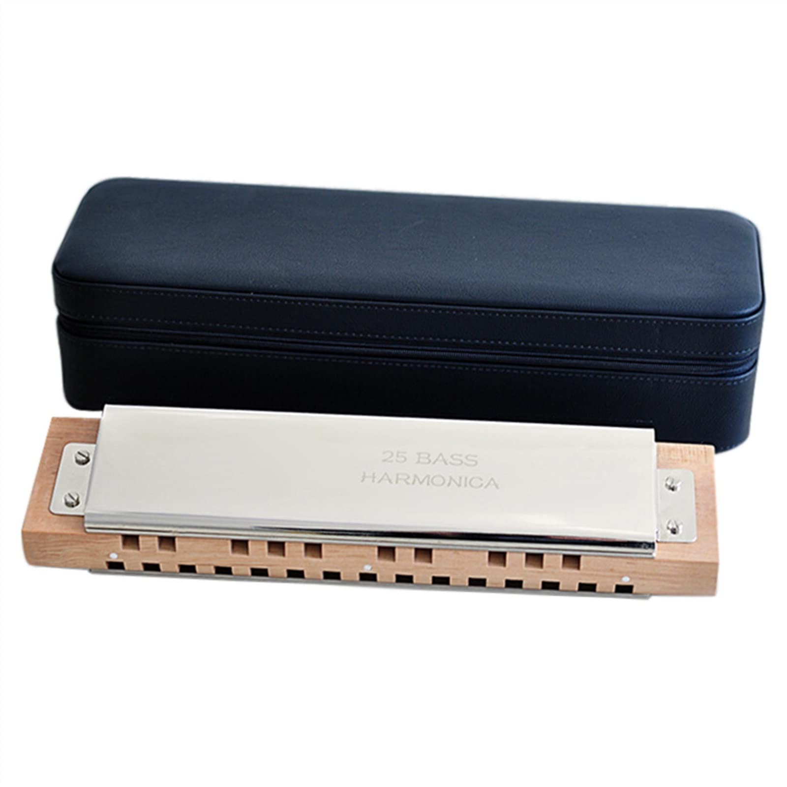 Harmonijka Basowa 25 Otworów Drewniany Grzebień Organów Usta Harfa Klucz C Profesjonalne Instrumenty Muzyczne Harmonijka Dla Początkujących