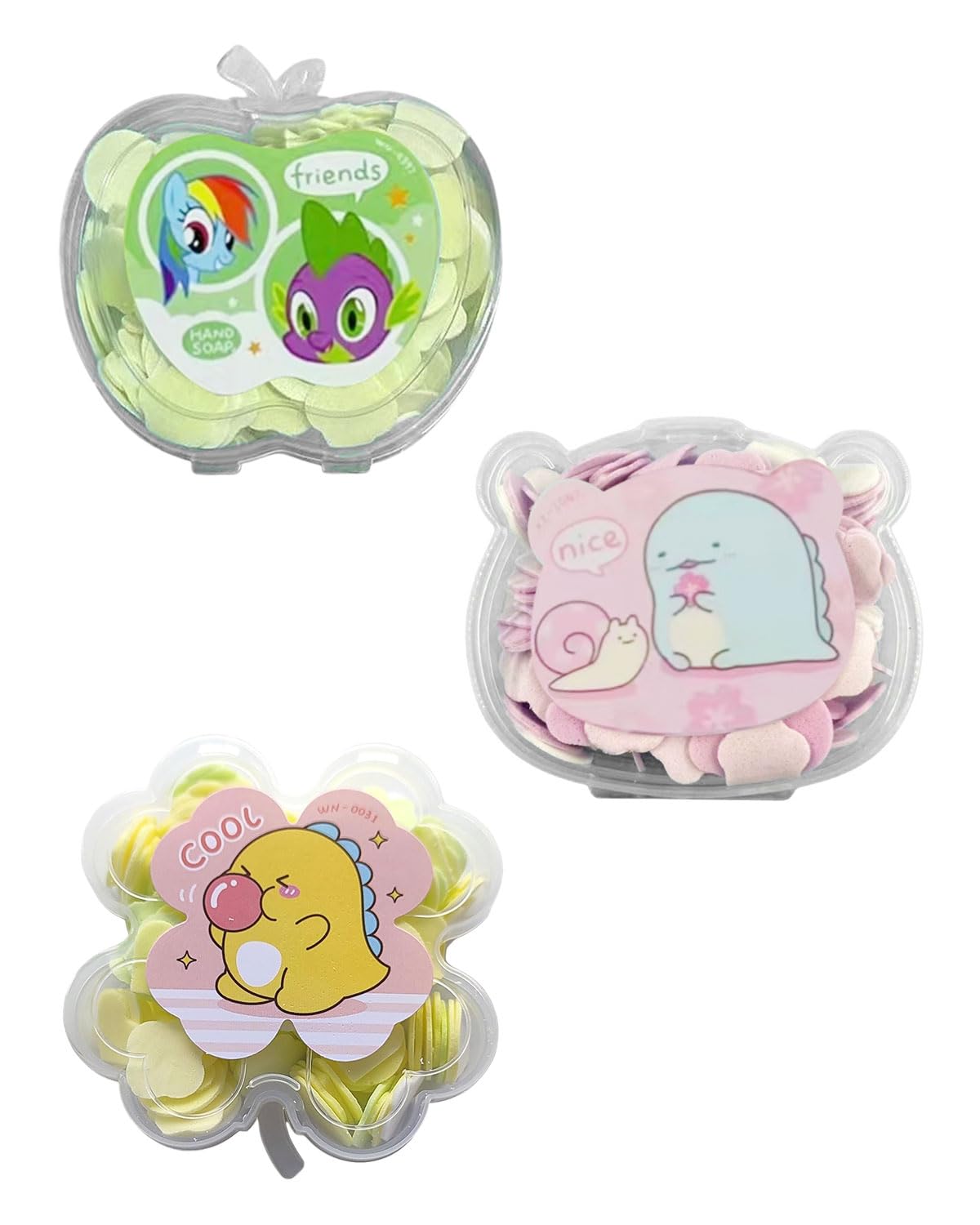 3 Pezzi Fogli di Sapone da Viaggio, Sapone in Fogli da Viaggio, Fogli di Sapone Portatili Carta da Viaggio da Campeggio per Viaggi all'Aperto Campeggio