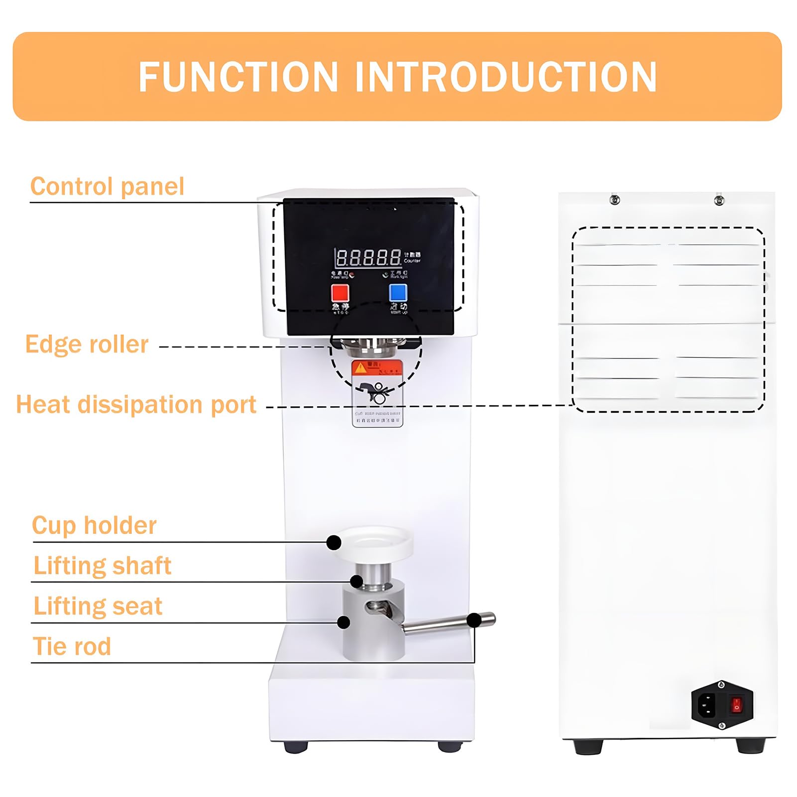 Herramienta de sellado de jarra automática de la máquina de lata de lata de lata-180W semiautomatales para el marinero para 330/500/650 ml de latas de bebidas de titulación de vidrio de aluminio