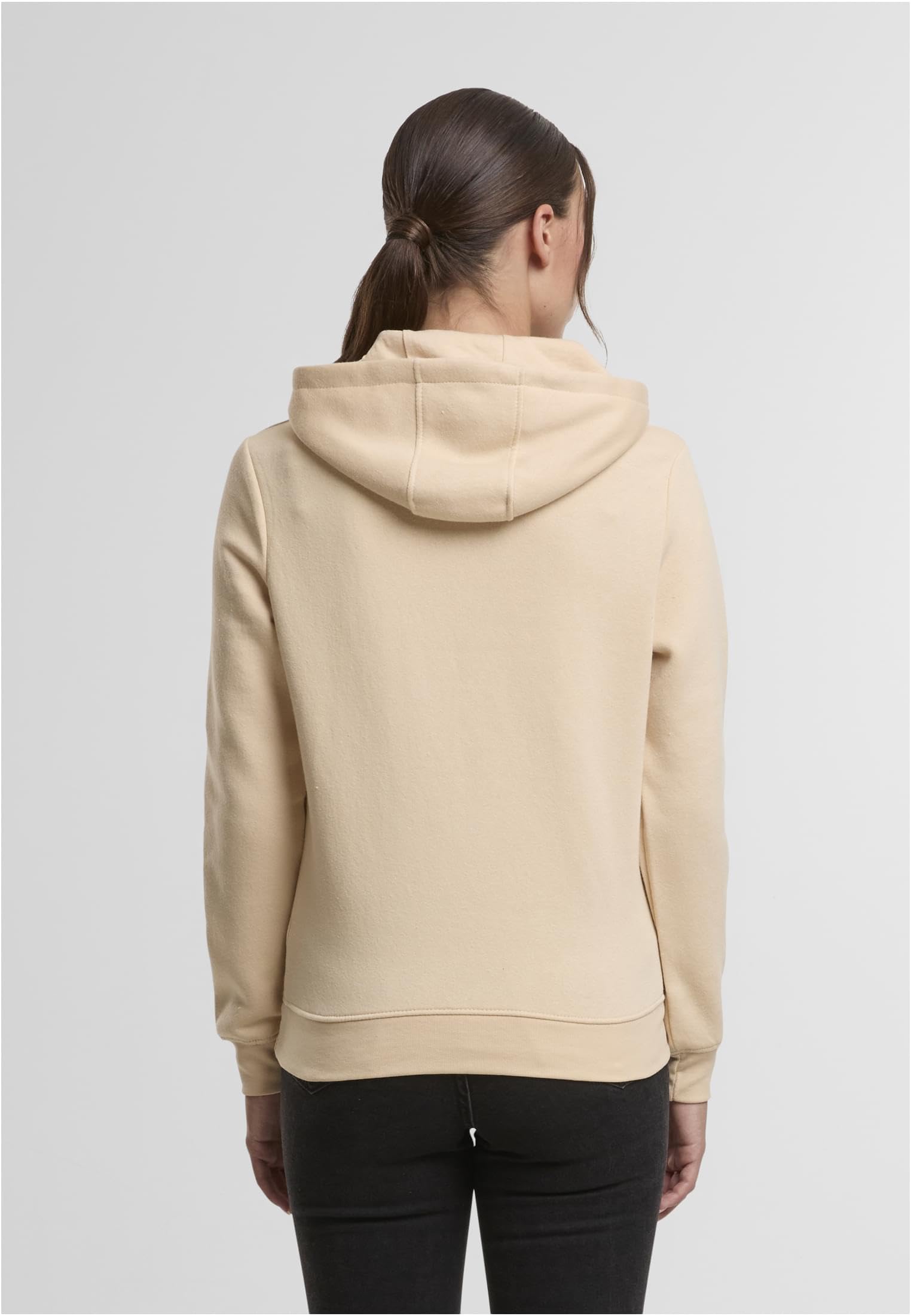 Urban Classics Damska bluza z kapturem Basic Essential – luźna bluza z kapturem o regularnym kroju z kieszenią typu kangurka – wygodna bluza z kapturem na co dzień, w czasie wolnym i na ulicę