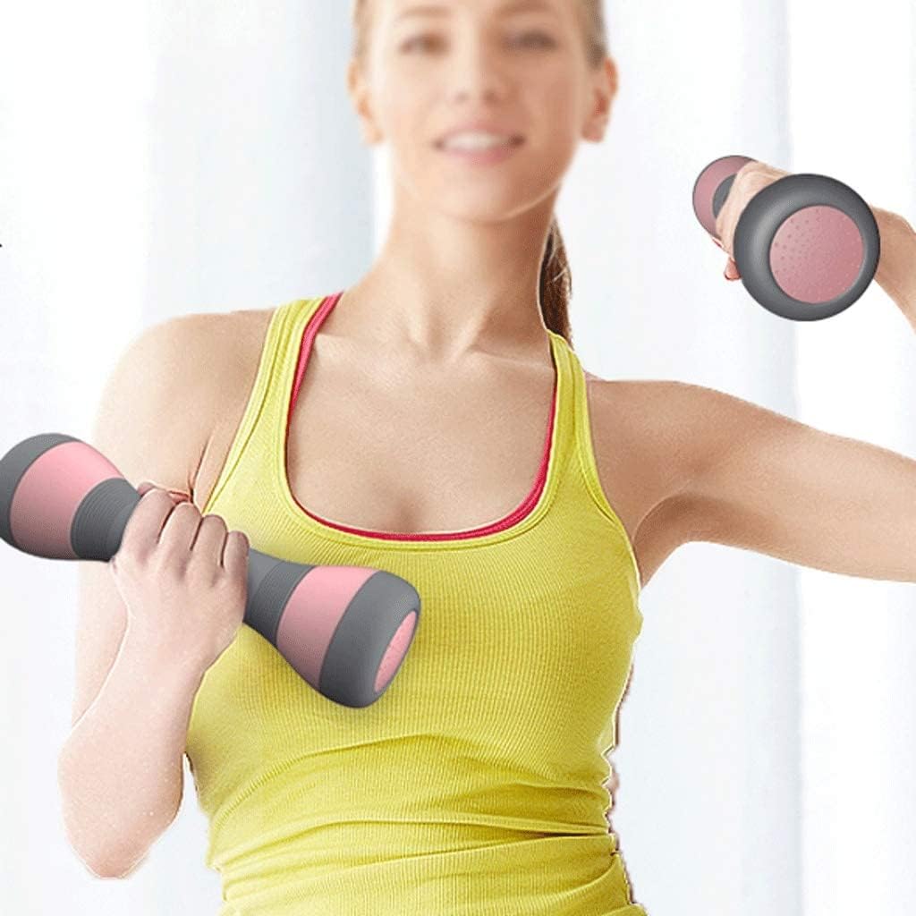 Manubrio, Set di manubri, set pesi, da donna, attrezzo for esercizi indoor, regolabili, un paio attrezzature con