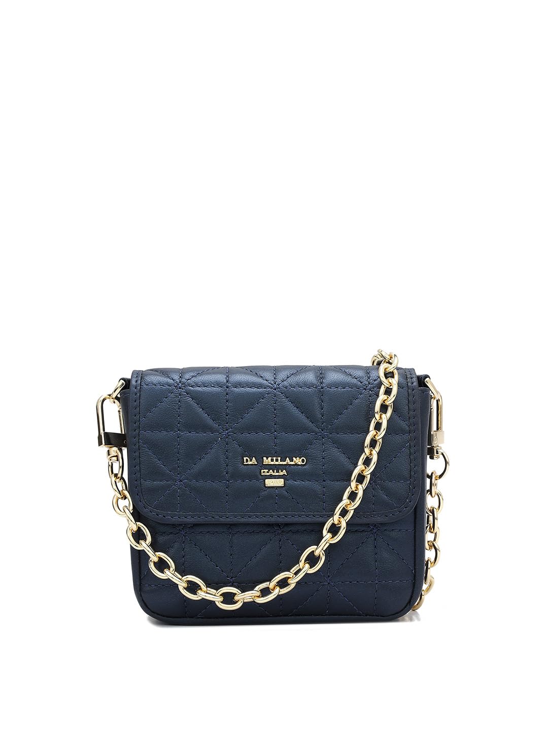 Genuine Leather Blue Women Sling Wallet (10180A)-image-43