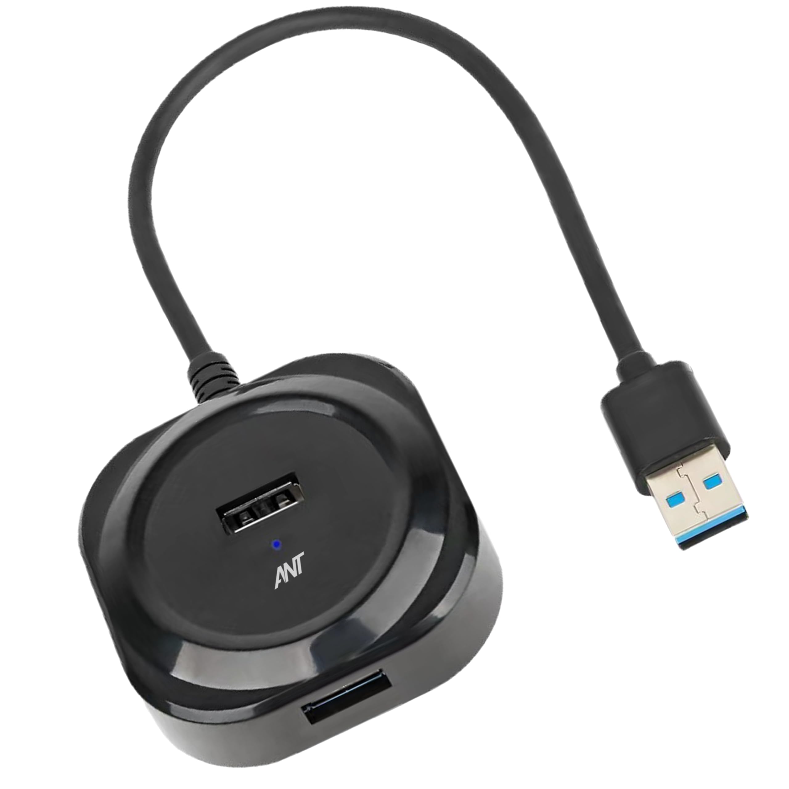 Ant Booster 411 USB Hub 3.0 – 4-Port Round USB Splitter with High-Speed 5Gbps Data Transfer & Fast Charging | Compact USB A to USB 3.0 Hub for Laptop, PC, MacBook, and More-image-49