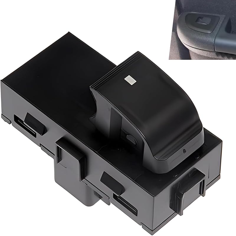 Interruptor do vidro elétrico getfay para GM Buick Chevrolet, preto – 1 unidade