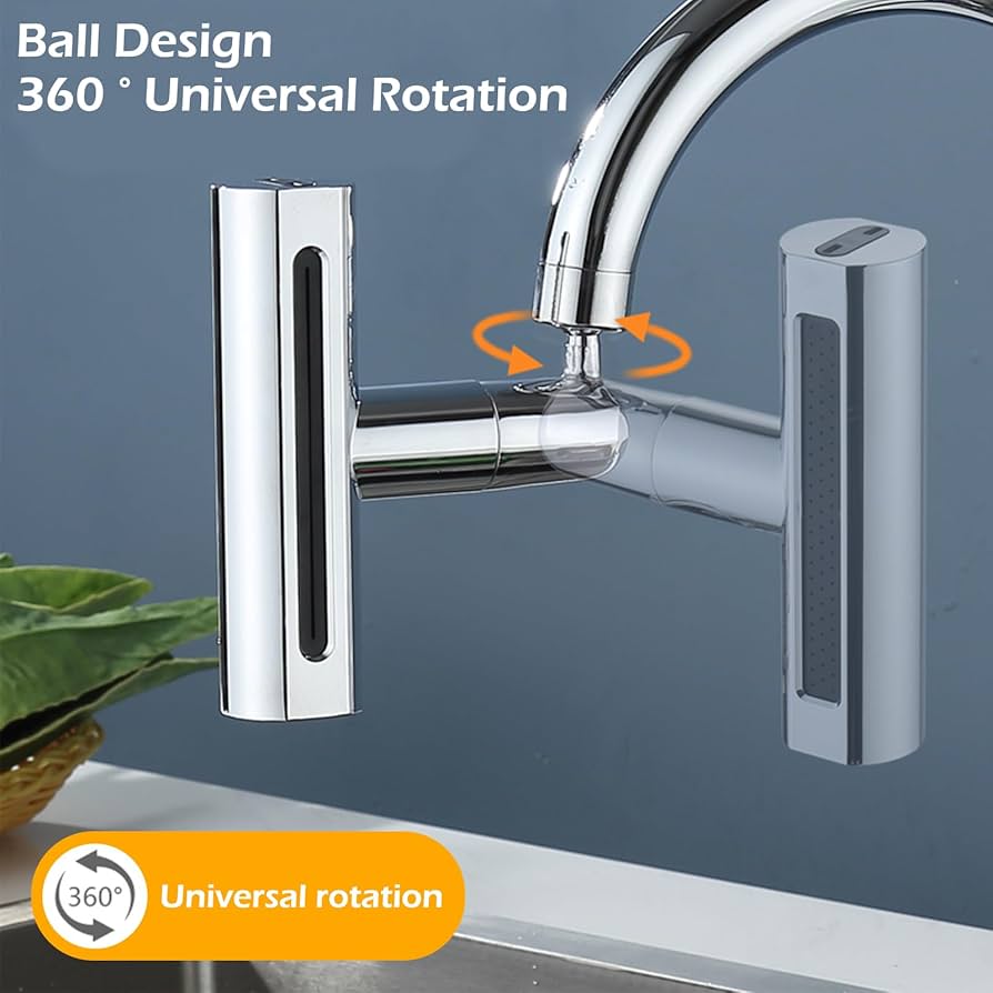 360u00b0 Rotation Multi Functional Waterfall Basin Faucet 4 Modes Stream Sprayer Sink Cold Water For Bathroom Hot Tap Wash Mixer