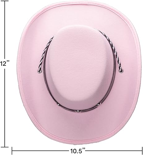 Miniatura 2 de Sombrero de vaquero de tamaño bebé, sombreros de vaquera para bebé, 1 pieza, sombreros de vaquero para fiesta infantil, sombreros de vaquero