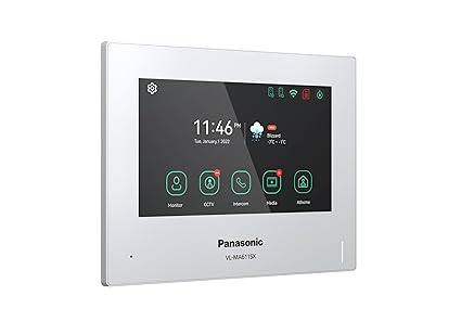 Panasonic Hybrid Video Door Phone Kit with Mobile App Access VL-SA611