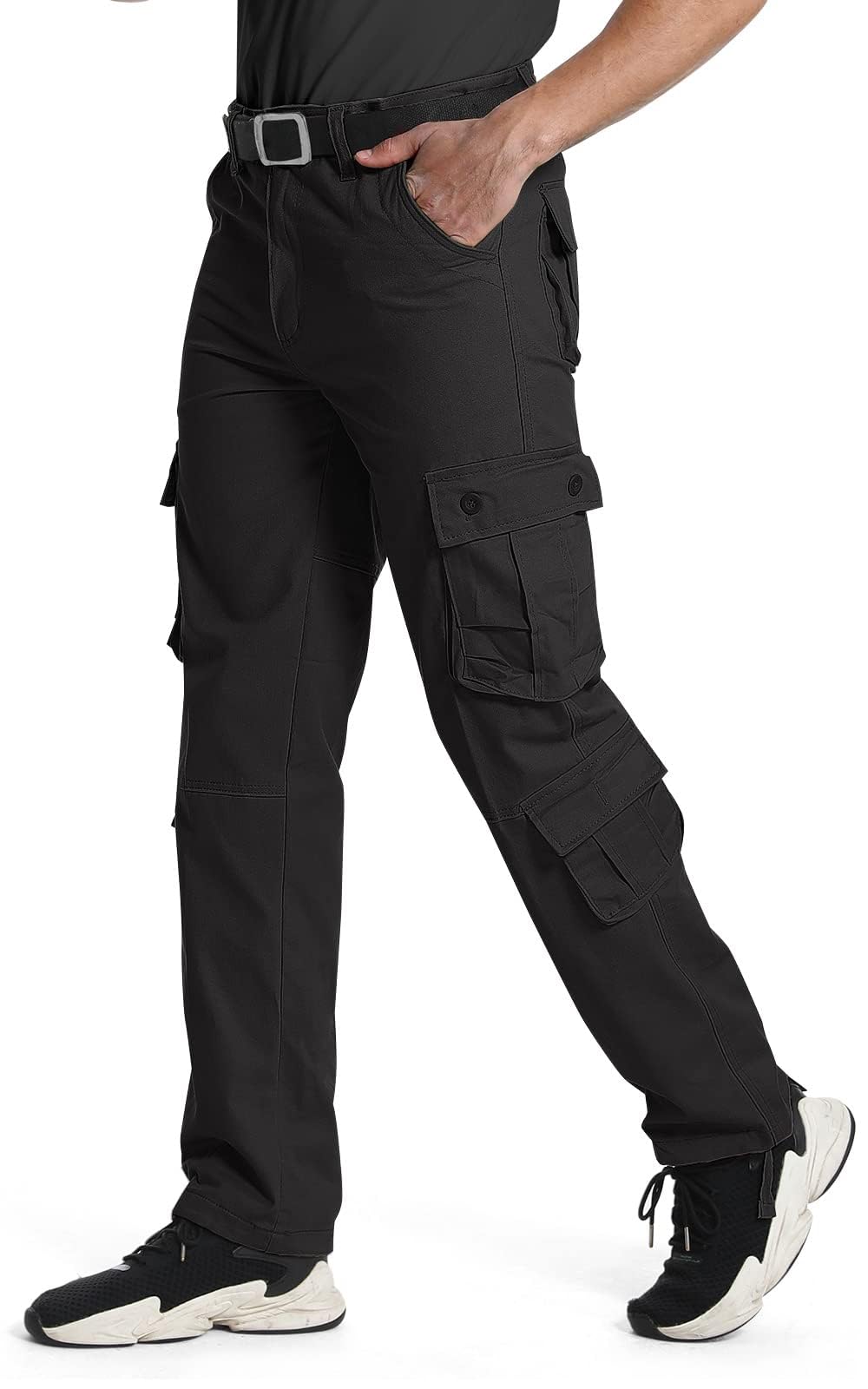 Photo 1 of * mens 30 * 
OUTSON Men's Relaxed Fit Cargo Pants 8 Pockets Work Pants Casual Outdoor Pants 