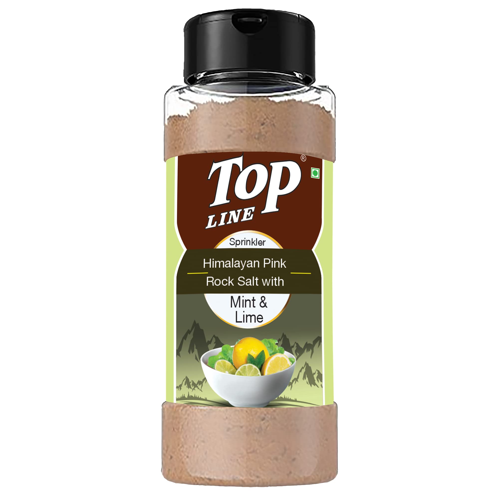 Buy Topline Himalayan Pink Rock Salt 125 gm Sprinkler with Natural Mint