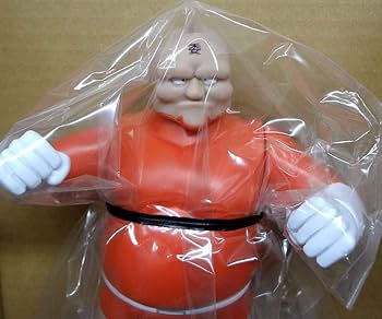 浪曼堂 懐古堂シリーズ 超人オリンピック委員長 ハラボテ・マッスル キン肉マン Amazon.co.jp: 浪曼堂x懐古堂 ハラボテマッスル 委員長 未使用 ソフビ