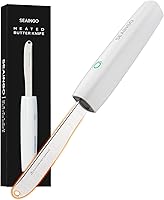 SEAIN GO Rechargeable Electric Butter Knife - Heats in 6 Seconds, Cordless Nonstick Blade Melts Butter, Coconut Oil & More Effortlessly