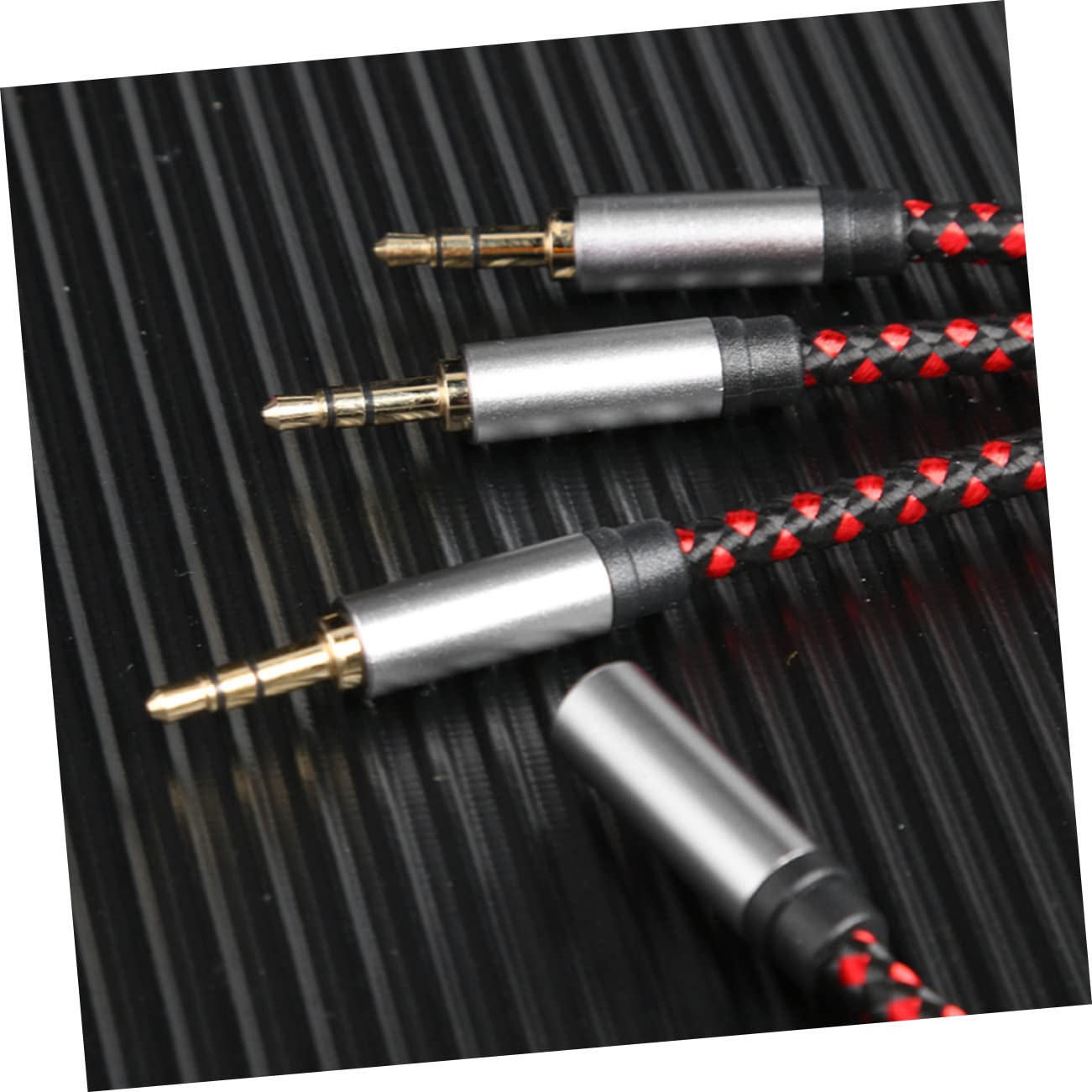 UKCOCO 3 Pz di condivisione delle cuffie cavo sdoppiatore per cuffie microfono del computer prolunga Adattatore audio a 3 vie sdoppiatore per auricolari stereo audio divisore