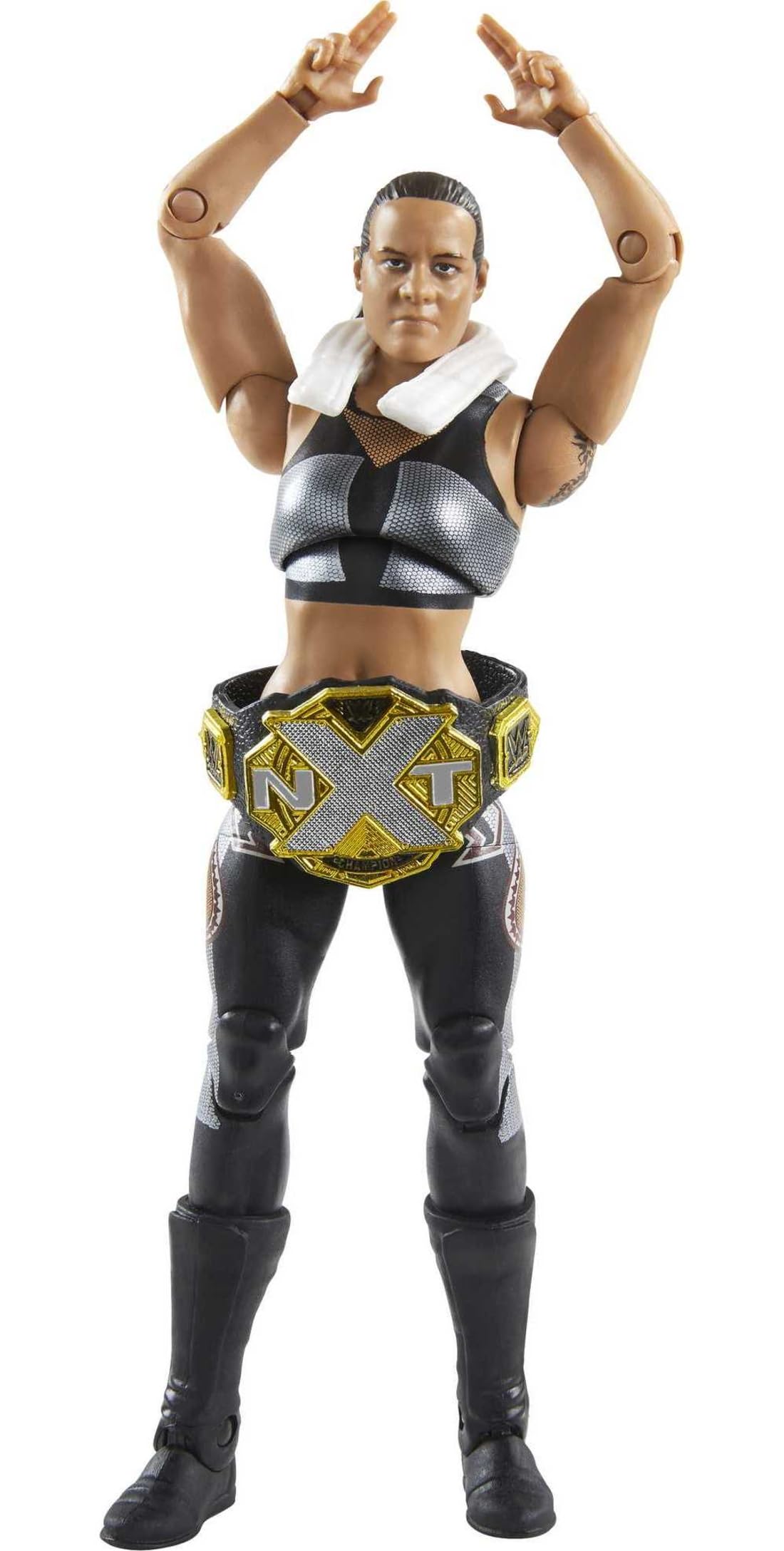 WWE Shayna Baszler Fan Takeover 15,2 cm Elite Action Figure con Equipaggiamento Fanvoted e Accessori 15,2 cm Posable Regalo Da Collezione Fan Età 8 Anni in su