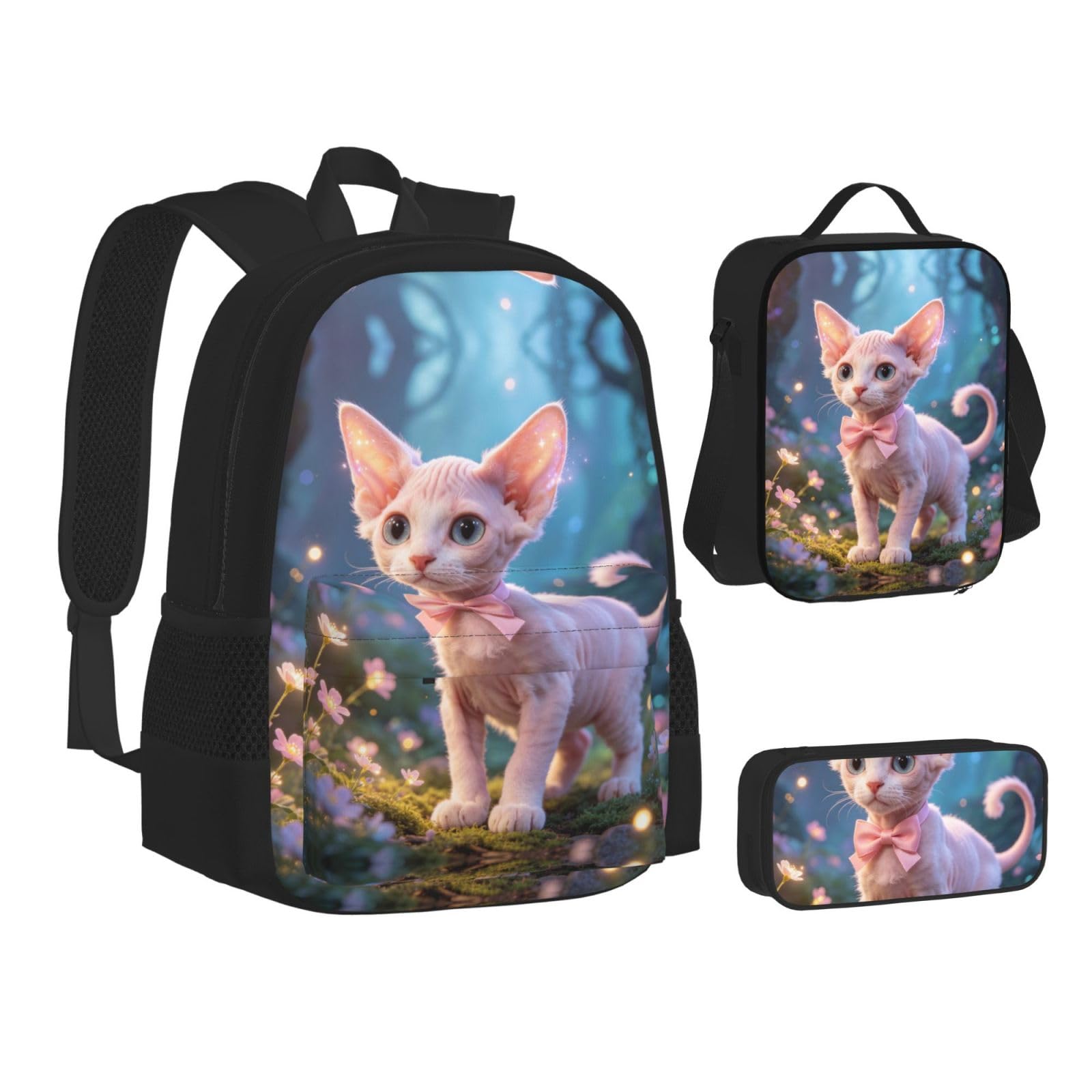 Set 3 in 1 borsa da viaggio per pendolari, borsa termica per il pranzo, borsa termica per il pranzo, con tasca per laptop