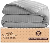 Vista 11 de Tissaj - Sábanas de cama de algodón orgánico 100%, fundas de edredón y sábanas bajeras – 500 hilos, certificado GOTS – sábana bajera, sábana plana