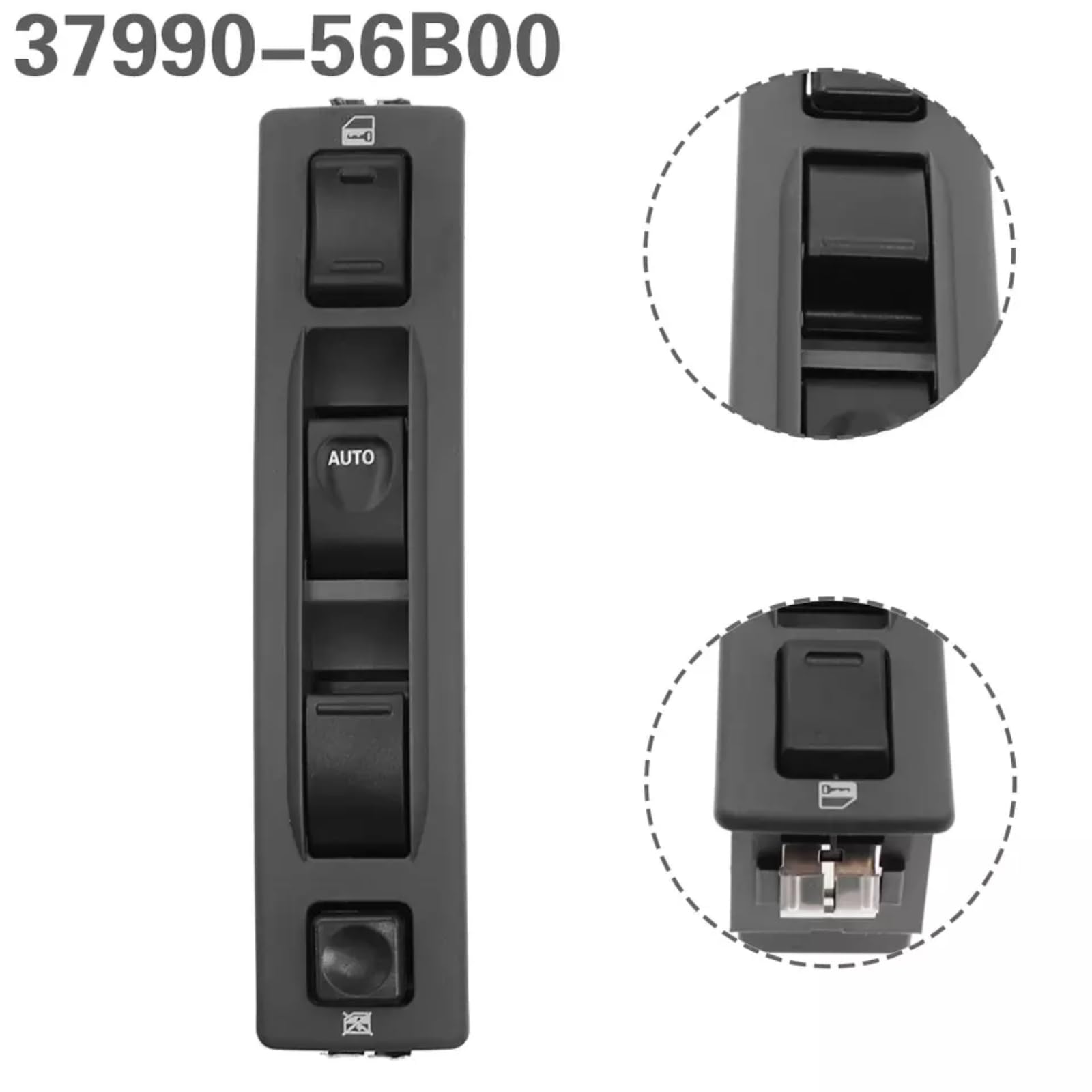 Twowinds Interruptor Elevalunas 37990-56B00 Compatible con Suzuki Vitara