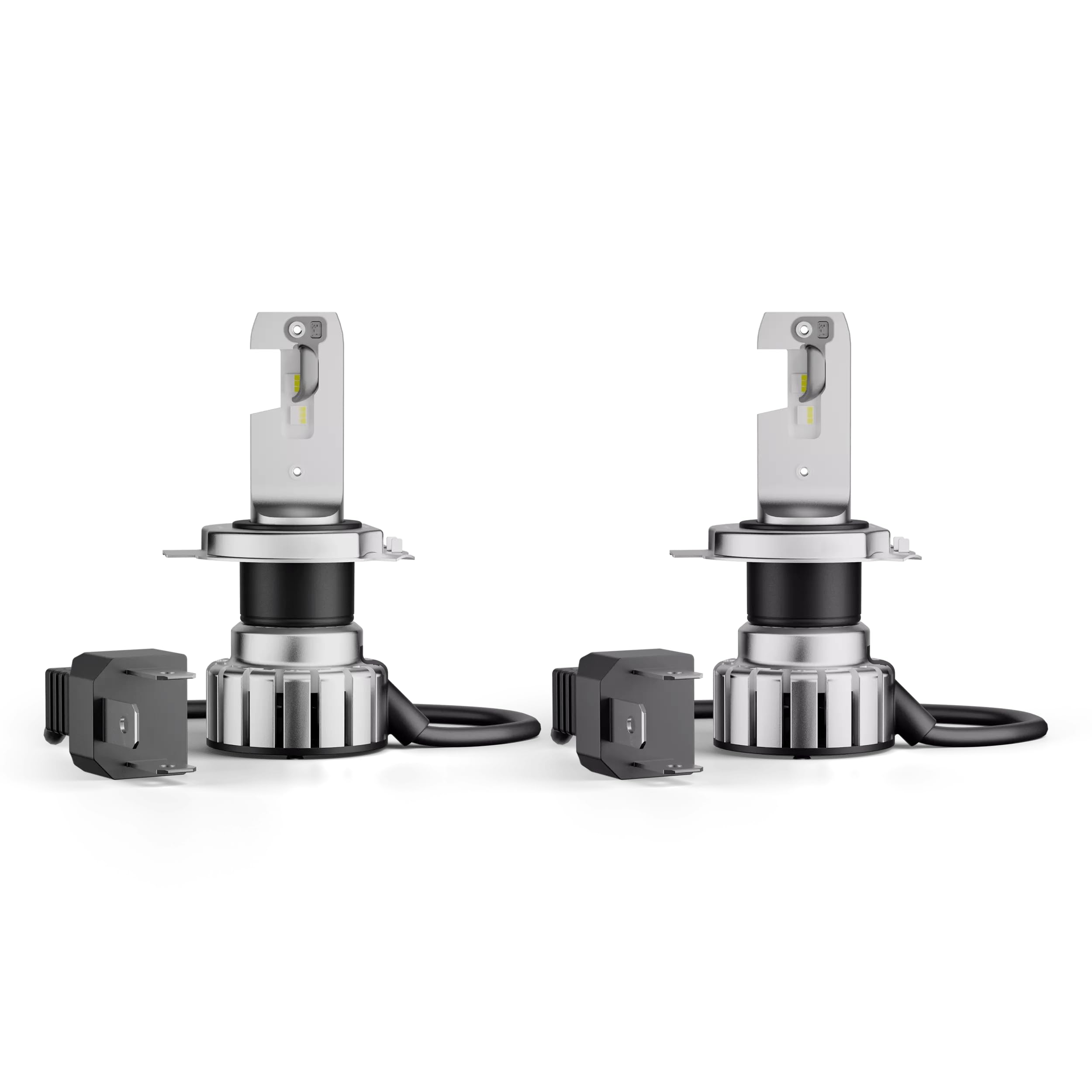 OSRAM NIGHT BREAKER LED SMART H4; jusqu'à 330% de luminosité en plus ; 6000K, 12V, feux de route et de croisement LED avec homologation routière