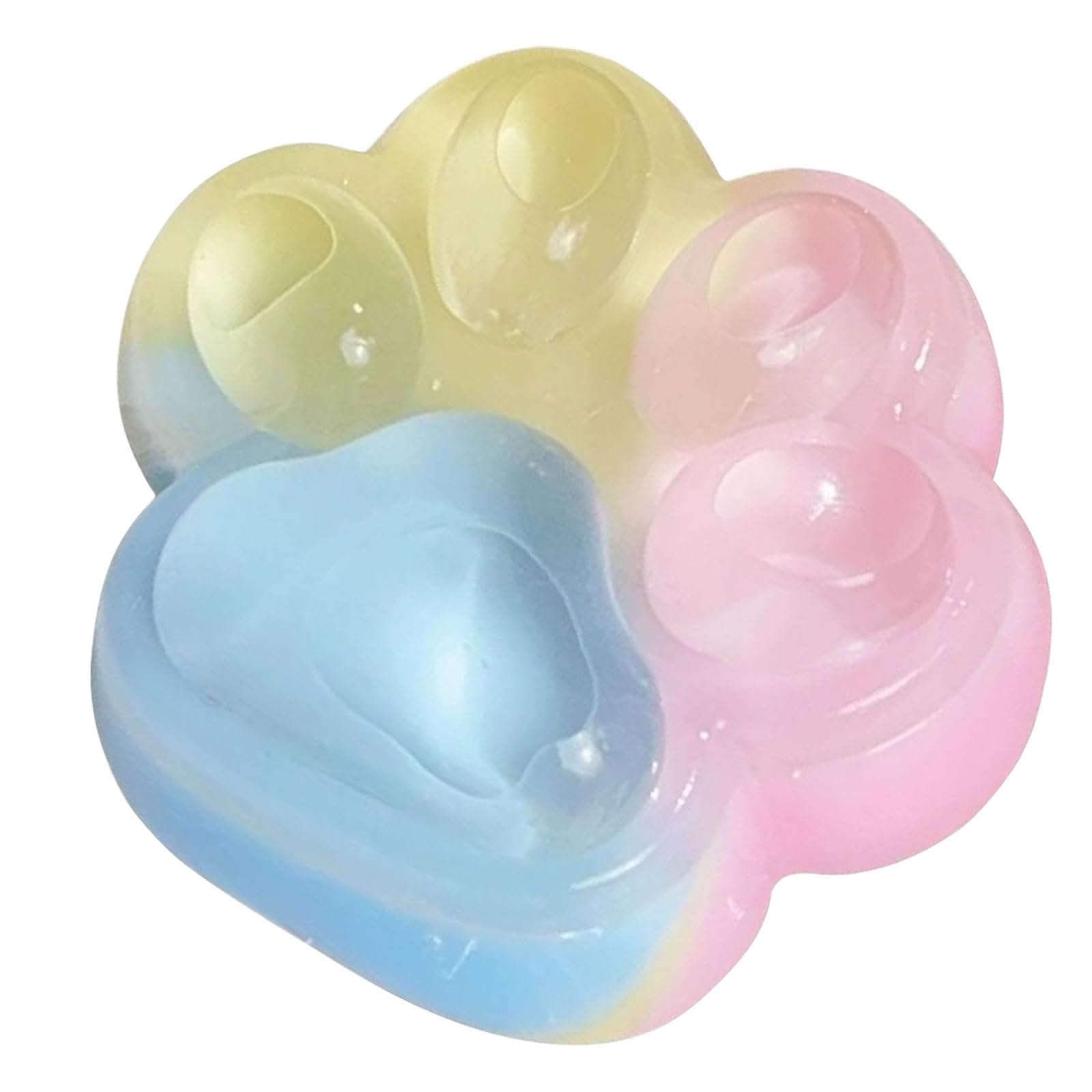 Cat Paw Squeeze Toy, Squishy Toy Cat Paw Squishy Cat Paw Anti Stress Balls, Kawaii Cat Paws Stress Toy, Cat Paws Suitable for Girls and Boys for Relaxing
