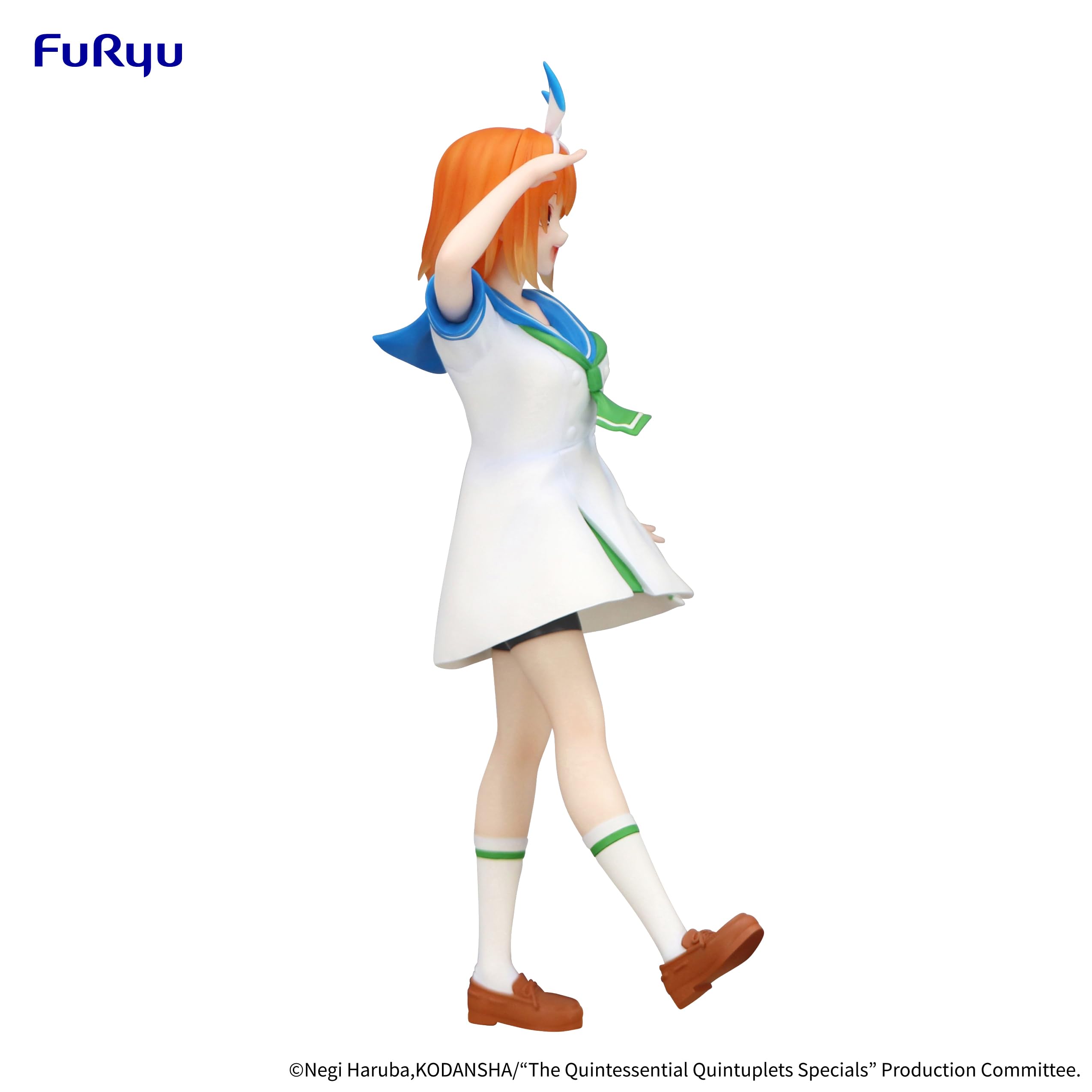 Furyu - The Quintessential Quintuplets Trio-Try-iT PVC Statue Nakano Yotsuba Marine Look Ver. 21 cm