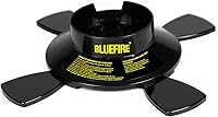 Vista 1 de BLUEFIRE Soporte de cilindro de gas de combustible de doble uso para acampar y soldar con forma de estrella, base de botella de propano MAPP MAP