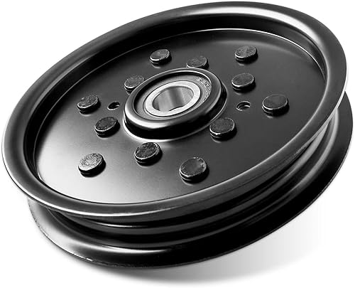 Miniatura 1 de AM106627 Polea loca para cortacésped John Dee re  AM121602 Polea loca plana apta para John Dee re LT133 LT160 F725 X320 GT235 LT155 GT225 Scotts