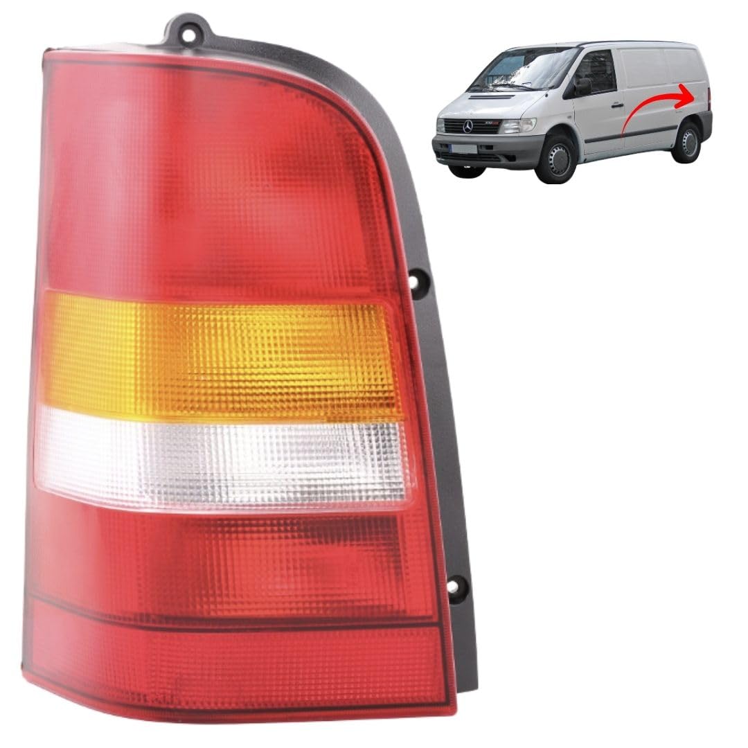 Piloto Trasero Izquierdo compatible para Mercedes Vito Furgoneta 638 (1996-2003) — W638,sin portalámparas, Lado Conductor oem 6388201264