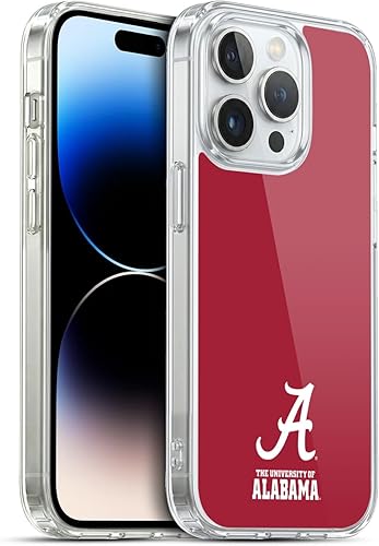 Miniatura 300 de Head Case Designs Funda de gel con logotipo oficial de la Universidad de Alabama UA [protección de grado militar] compatible con Apple iPhone 11