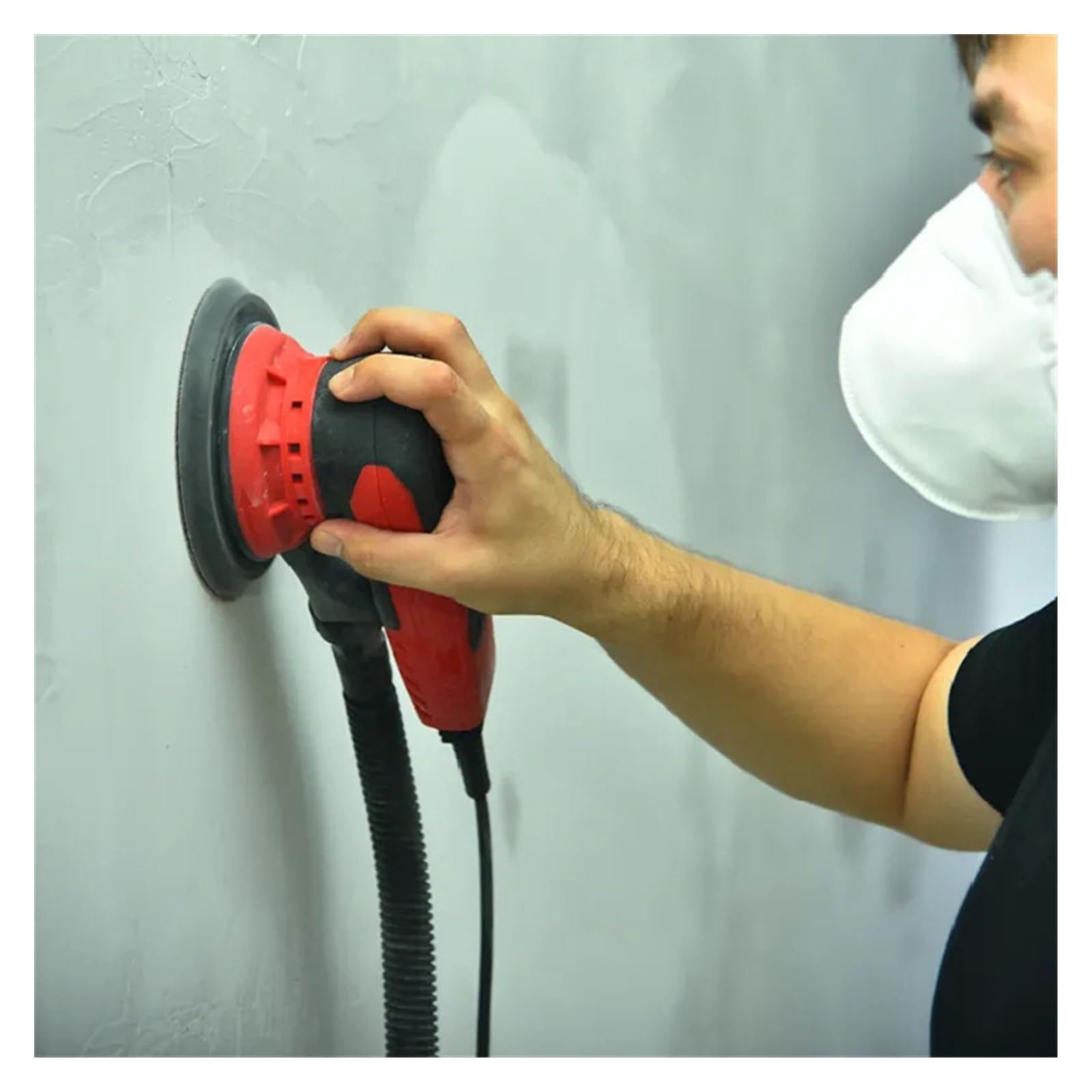 lijadora de pared, Lijadora multifuncional, pulidora de coche eléctrico de 6 pulgadas, máquina pulidora de encerado automático de alta eficiencia