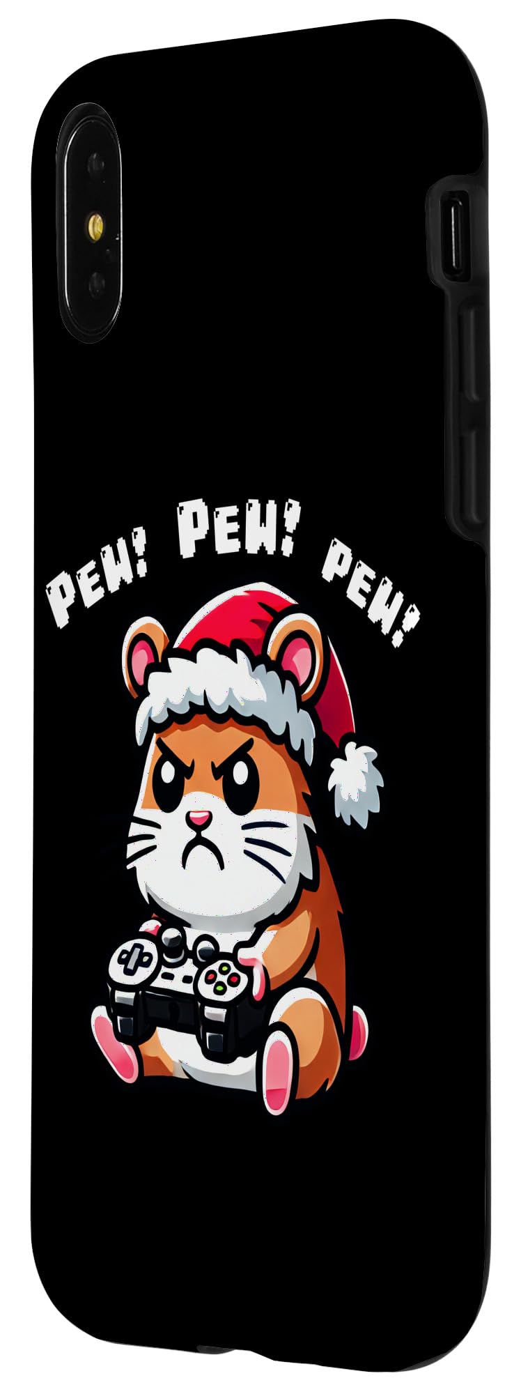 Amazon.com: iPhone X/XS Hamster Funny Gamer Pew Video Game