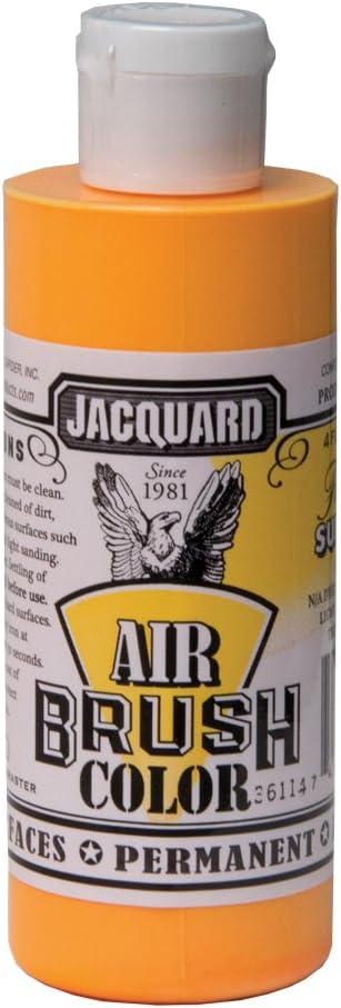 Jacquard Fluorescent Airbrush Color, 4 oz., Fluorescent Sunburst