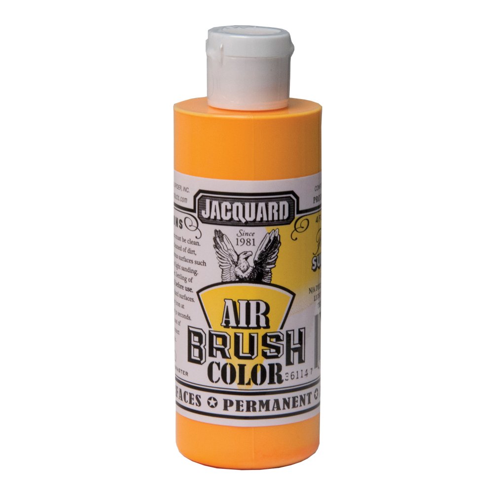 Jacquard Fluorescent Airbrush Color, 4 oz., Fluorescent Sunburst