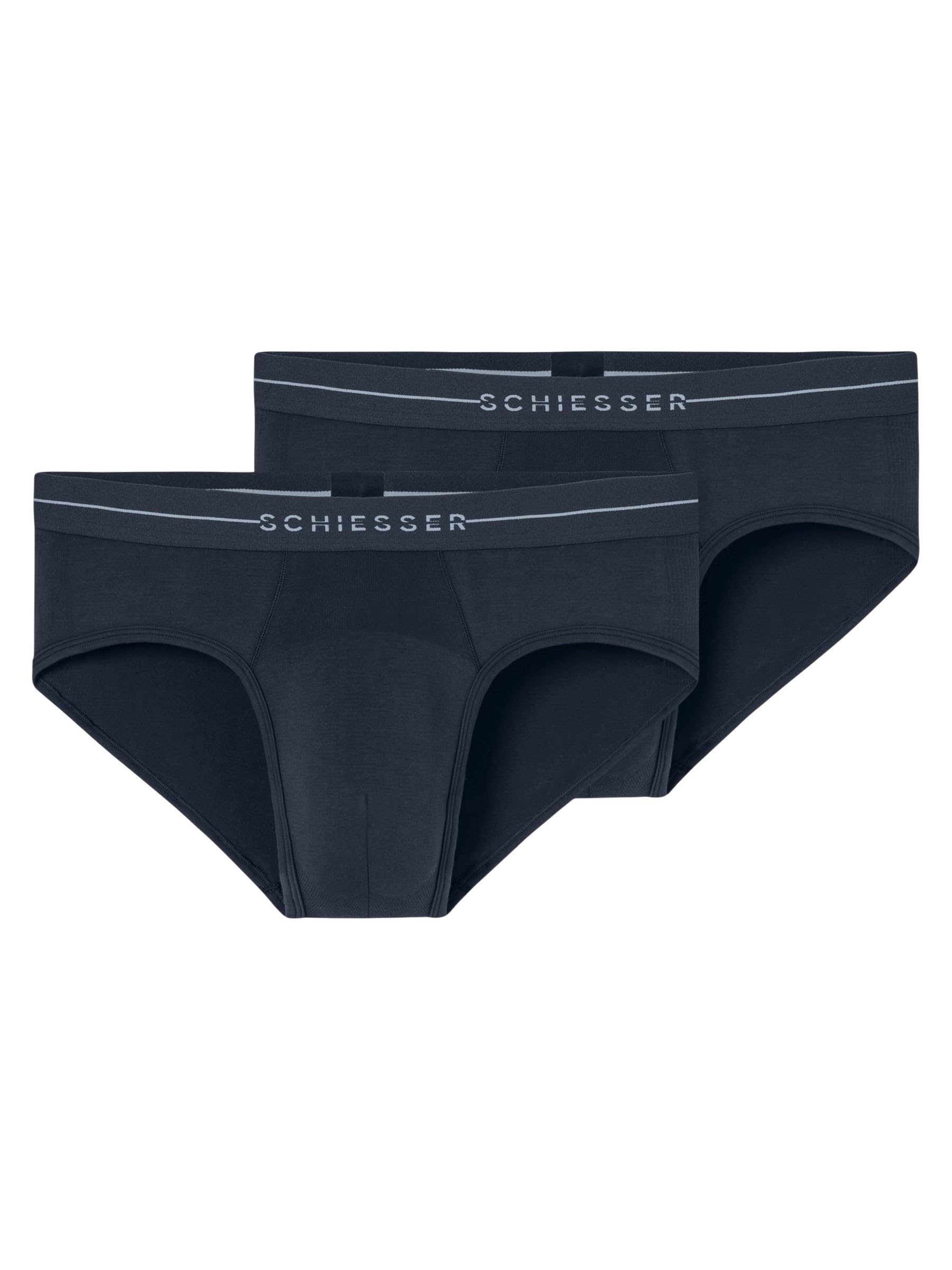 Schiesser Herren 2 Pack Rio-Slip Multipack - Cotton Flex