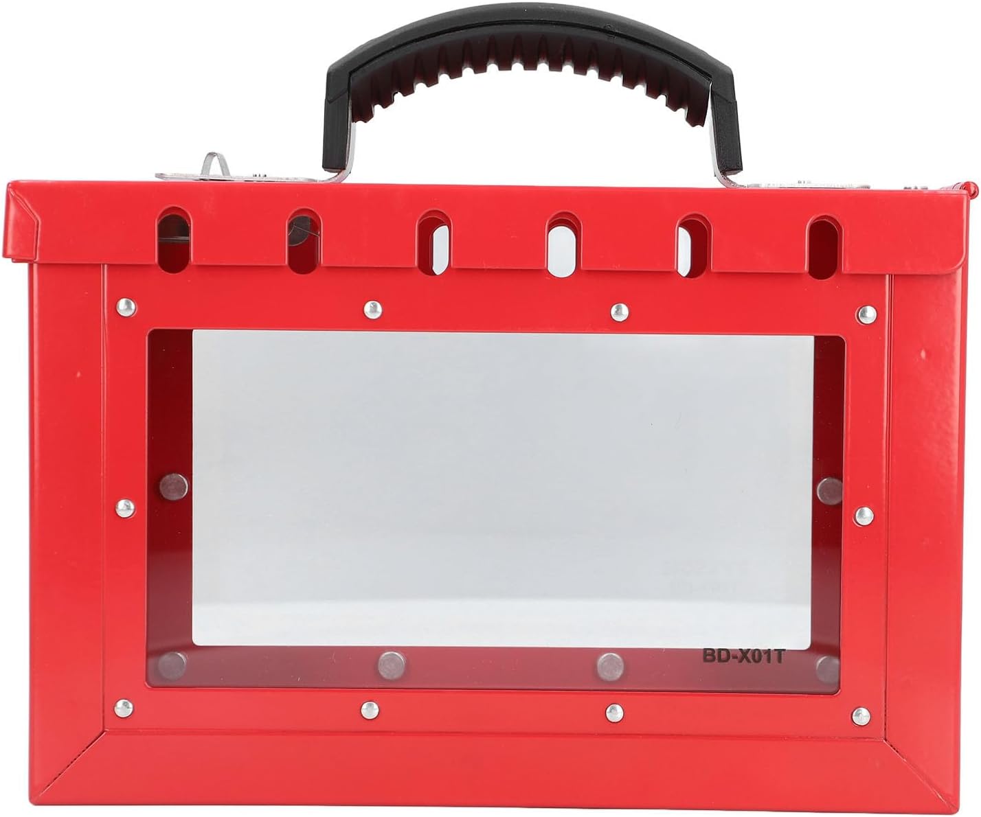 Lockout Tagout Oup Lock Box Portable 2 Lock Padlock C Ylic Steel Plate - Oup Padlock Box for Lockout Tagout Compliance