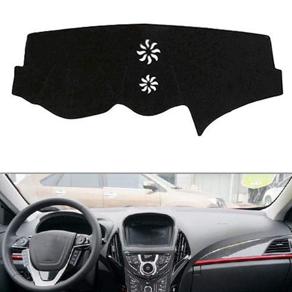 JNXZHQCHD Car dashboard avoid light pad dashboard table cover pad shape .For BYD Qin 2014 2016