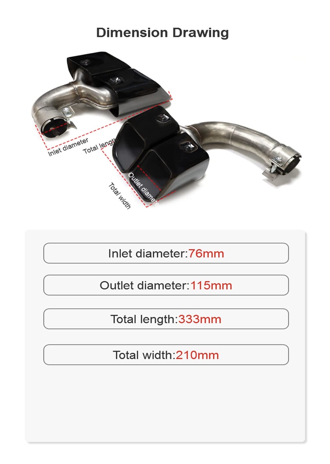 Amazon.co.jp: マフラー カッター 用カイエン用ターボ用ガソリン 2018