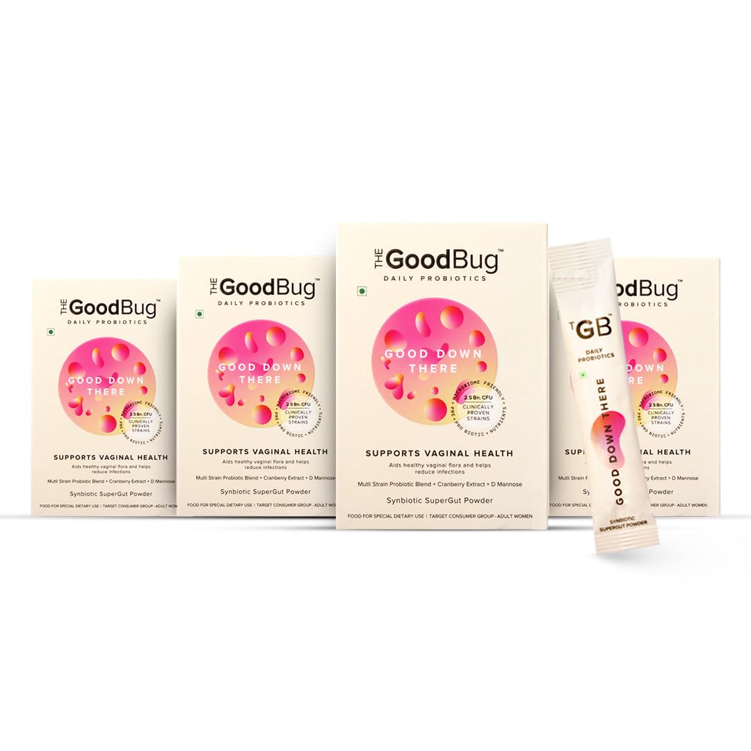 The Good Bug Good Down There Supergut Powder For Women | Pre & Probiotic Supplement That Helps Reduce Utis & Other Vaginal Infections | 60 Days Pack (B0CDQ9Y3CQ) Amazon Price History, Amazon Price Tracker