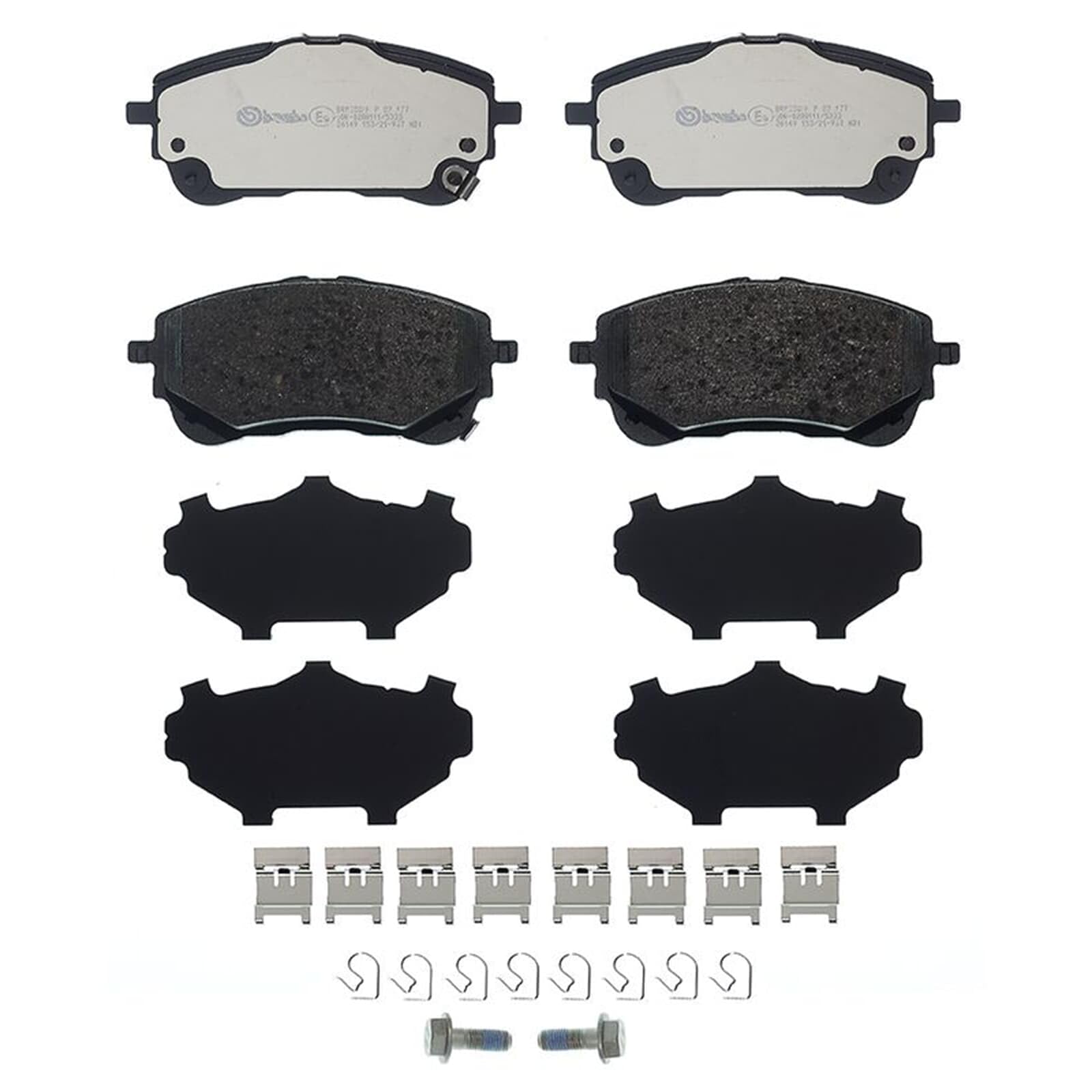 Zestaw Klocków Hamulcowych BREMBO P 83 177 przód