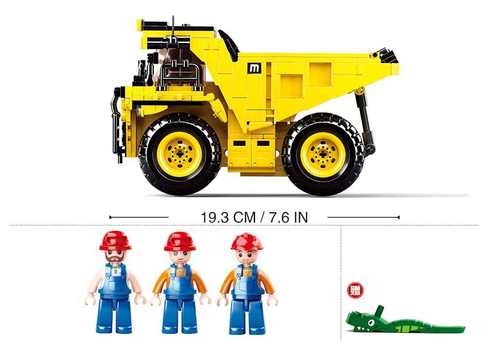 Sluban M38-B0806 - Carri da miniera, 416 pezzi
