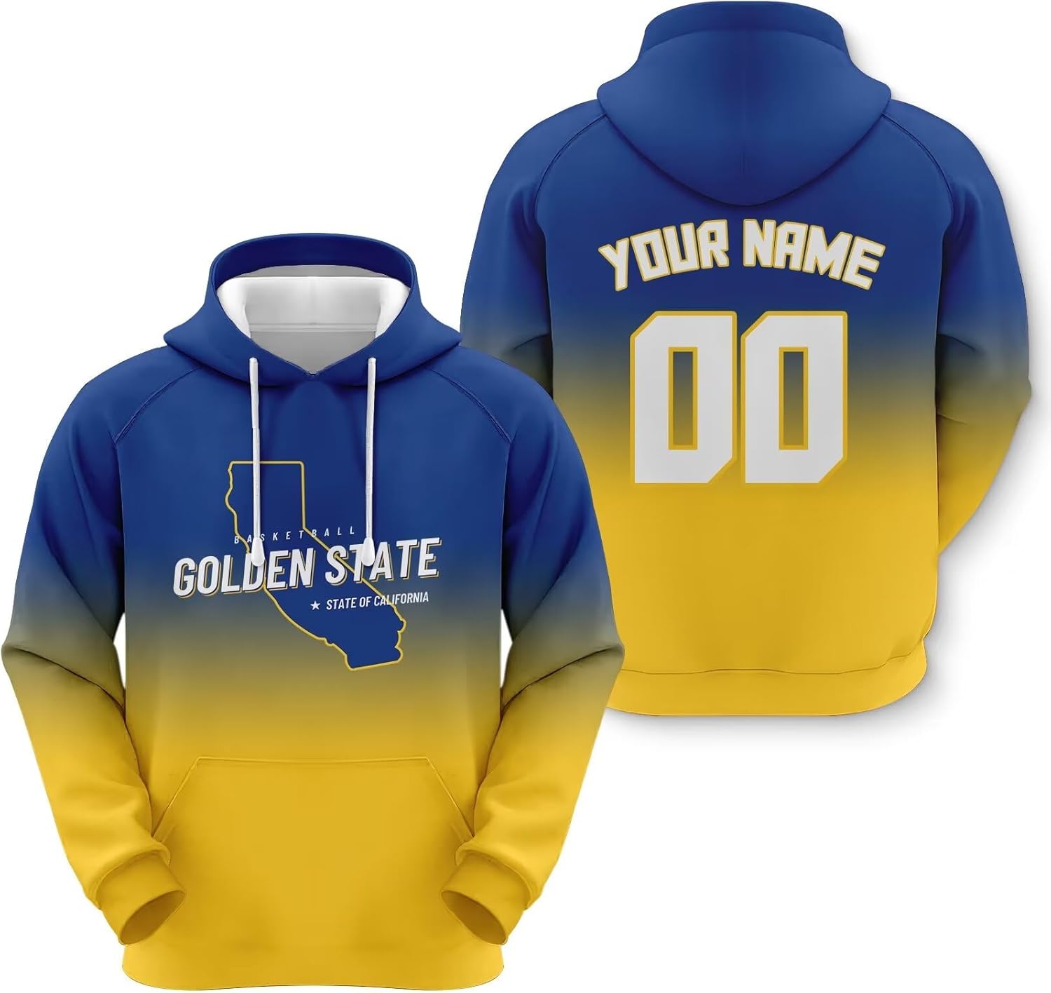 Gkqgzz City Map Silhouette Gradient Basketball Hoodie for Men Women Youth,Custom Basketball Sweatshirt,Add Name and Number