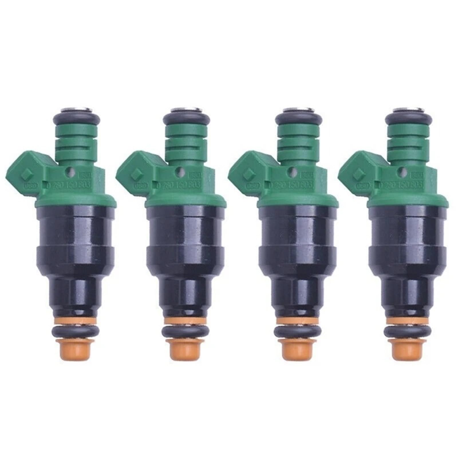 Injector Fuel for Sierra Escort Cosworth 2.0T 2.5T Green 84-95 95160611000 4 Pieces Injector Nozzle 0280150803
