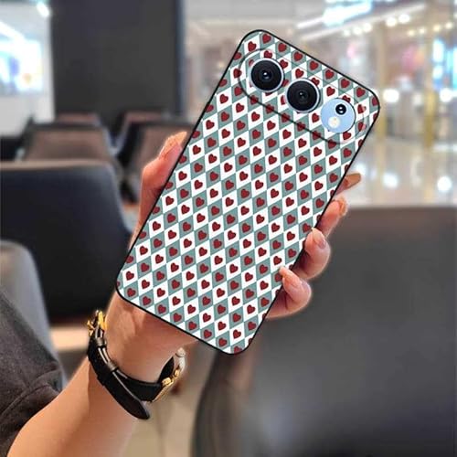 Phone Case Compatible with Honor 500 China, Back Cover oil painting Design Cute Soft case Dirt-resistant Protective Phone Pouch 