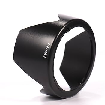 ⭐️レンズとレンズフードのセット　Canon EF-S 18-200mm Amazon | ピーシーエーテック Canon レンズフード 互換品 EW-78D